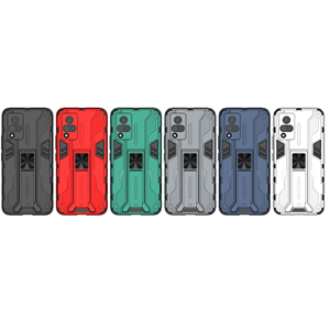 Funda rígida a prueba de golpes con soporte magnético para teléfono inteligente VIVO <span class=keywords><strong>V21</strong></span> 5G - Product Image 5