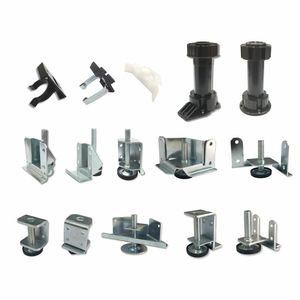 Nhiệm Vụ Nặng Nề Đồ Nội Thất Nhà Bếp Thép Không Gỉ Cao Su <span class=keywords><strong>C</strong></span>ơ Sở Tủ <span class=keywords><strong>C</strong></span>ó Thể Điều Chỉnh San Lấp Mặt Bằng Kim Loại Chân Chân - Product Image 3