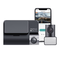 Caméra embarquée 3-en-1 4K A800S avec 4G WiFi GPS & ADAS - Double objectif DVR de voiture (écran IPS) Capteur IMX415 Vision nocturne