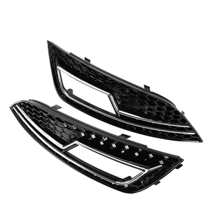 ฝาครอบไฟตัดหมอกกันชนหน้าและกรอบกระจังหน้า ABS สำหรับไฟตัดหมอก อะไหล่รถยนต์สำหรับ Audi A4 B8.5 รุ่น Non-Sline ปี 2013-2016 - Product Image 5