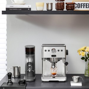 เครื่องชงกาแฟเอสเพรสโซ่เชิงพาณิชย์ รุ่น G3003A ระบบชงกาแฟสำหรับโรงแรม บ้าน และใช้งานกลางแจ้ง ทำจากสแตนเลส แรงดัน 15 บาร์ ควบคุมด้วยมือ - Product Image 1