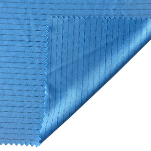 ALLESD ESD рабочая одежда ткань 53% хлопок + 41% полиэстер + 6% композитный материал Антистатическая функция PIQUE полосатая ткань - Product Image 4