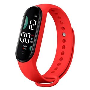 นาฬิกาข้อมืออิเล็กทรอนิกส์ปี 2024 นาฬิกาดิจิตอลกันน้ำ นาฬิกา LED - Product Image 5