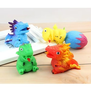 Juguete Antiestrés Musical de Plástico con Forma de Huevo de Dinosaurio, Versión Coreana, para Amasar y Girar, para Jóvenes - Product Image 6