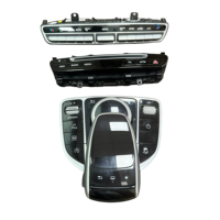 Panneau de commande AC + Commutateur d'autoradio + Contrôleur de souris pour Mercedes Benz C200 C300 C400 W205 Spécifications OEM Tactile Réactif Plug & Play