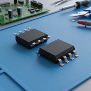 AT25DF021-SSHF-T SOIC-8 Semi-conducteurs Circuits intégrés de mémoire NOR Flash 2M, 2,3V, 50Mhz Flash Série - Product Image 3