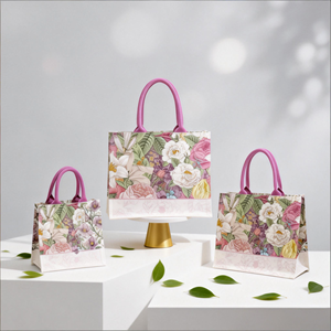 Bolsa de Mano Personalizada para Damas de Honor, Diseño <span class=keywords><strong>Retro</strong></span> de Playa, con Letras Personalizadas, Impresión en Serigrafía, Lona con Asas de Cuerda - Product Image 1