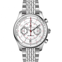 Reloj cronógrafo personalizado para hombre, reloj de acero inoxidable de cuarzo japonés para hombre