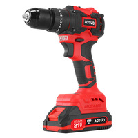 Perceuse à percussion sans fil électrique portable 21V sans balais 10 MM avec batterie CE