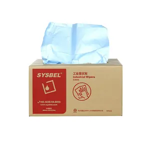 Sysbel ce certificado 200 folhas/caixa azul extrator de limpeza industrial altamente eficiente