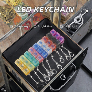 2/3/4キーメカニカルキーボードスイッチキーチェーンLEDライト付きアクリルキーキャップテスタースイッチストレスキーボードを和らげる - Product Image 2