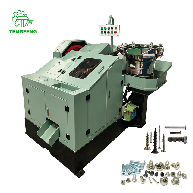 High Speed Thread Rolling Machine Bolt Threading Machine Automatic Stud Nut Fastener Production Factory