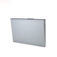 Boîtier en tôle d'aluminium extrudé anodisé SGCC, châssis ultra-court 1U pour montage en rack pour équipement d'amplificateur audio