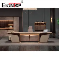 Ekintop высококачественный офисный стол руководителя современный офисный стол офисная мебель l стол