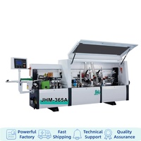 Machine à chants automatique avancée JHM 365 avec coupeur pneumatique pour la fabrication de meubles, chants de bois, chants de PVC