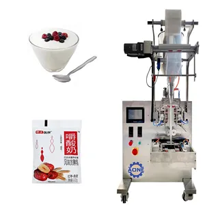 Factory Automatic Juice Sauce Tomato Paste Pouch Embalagem Selagem maquina envasadora de saquetas Liquid Sachet Packaging Machine