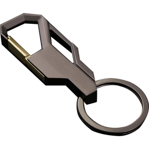 Porte-clés de voiture en métal, <span class=keywords><strong>prix</strong></span> d'usine, vente en gros, anneau de cheveux de haute qualité, porte-clés en métal - Product Image 6