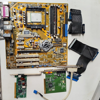 Tarjeta Madre Plc Rare K8N4-E con CPU Athlon 64 3000+, 512MB de RAM &amp;   Suministro a Granel de Expan