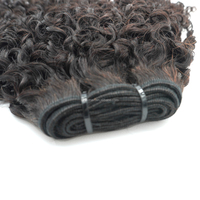 KAMA Cheveux Brésiliens Remy non traités, double trame, pour boucles, 100% vierges, extension à double trame faite à la machine