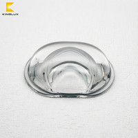 Projecteur de tunnel étanche IP66 100W-500W avec lentille en verre COB et angle de faisceau 140x110, motif optique asymétrique pour éclairage LED