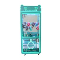 Promotion : Machine à grue à grandes griffes Ours mignon avec garantie d'un an, version anglaise, pour cadeaux et décoration intérieure