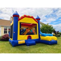 Videur gonflable Offre Spéciale pour enfants Combo Combo gonflable commercial Castel 7 en 1 Combo Bounce House