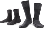 Chaussettes unisexes en laine pour l'extérieur, épaisses et chaudes, pour la randonnée, le ski, le port quotidien, chaussettes en laine mérinos pour enfants, chaussettes de sport décontractées pour hommes et femmes