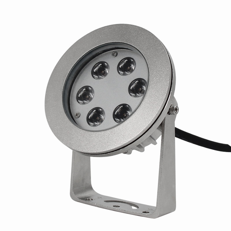 316L Stainless Steel RGB/RGBW Waterproof IP68 18W DMX512 Floating LED Underwater Light Submersible Pool Lights