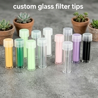 Embouts filtrants en verre de qualité alimentaire avec 7/9 trous pour porte-cigares, taille personnalisée, logo