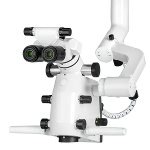 Mikroskop meja digital, operasi gigi kualitas tinggi braket meja endodontik gigi