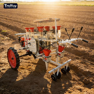 Transplanteuse à deux rangs autopropulsée pour l'<span class=keywords><strong>agriculture</strong></span>, machine de repiquage de légumes pour usage agricole - Product Image 1