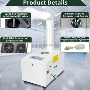 Humidificateur industriel à ultrasons 3-7 kg/h en acier inoxydable de qualité commerciale pour salles de culture, agriculture et culture de champignons - Product Image 3