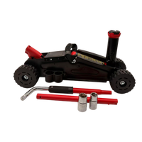 Gato elevador todoterreno de 2T con rueda grande para camiones, SUVs, ATVs y vehículos todoterreno