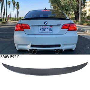 Aileron arrière en fibre de carbone de style P pour BMW Série 3 E92 Coupé et E92 M3, 2005-2013 - Product Image 1