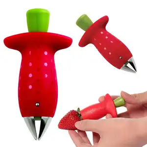 Factory Direct Sales Kitchen Tool Gadget Vegetable Tool Fruit Remover Corer Strawberry