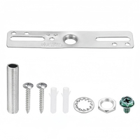 Support de fixation universel en métal pour luminaires, idéal pour appliques murales modernes et lustres, installation facile intérieur/extérieur – Vente directe usine