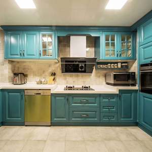 Muebles de Gabinete Completos de Estilo Europeo, Fabricante de Gabinetes de Madera Personalizados para Restaurantes para Toda la Casa - Product Image 2