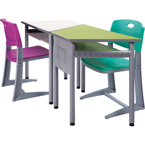 Henmei School <b>Desks</b> HM-598-1 Metal Student <b>Study</b> <b>Desk</b> For Primary And Secondary Schools Classroom Use - Product Image 3