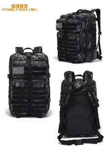 Wholesale Custom Gym <b>Hiking</b> Back Pack Backpacks Rucksack Hunting Mochilas Taticas 45L Molle Tactical Backpack <b>Bags</b> for Men - Product Image 5