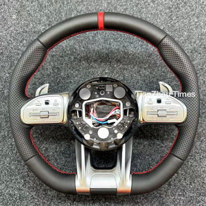 Livraison rapide <span class=keywords><strong>Volant</strong></span> en cuir <span class=keywords><strong>Mercedes</strong></span> pour <span class=keywords><strong>Mercedes</strong></span> Benz AMG GT CL ClS CLA a E S C-CLASS C43 W204 W205 W213 W212 C63 - Product Image 3
