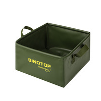 Sac seau pliable multifonctionnel portable 500D en PVC pour le lavage des fruits, la pêche en plein air, étanche
