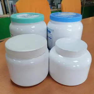 Customize Printing Food Grade PET Plastic 1100ml Wide Mouth Protein Powder Jar For Multi Collagen Peptides Powder Packaging