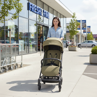 Poussette pliable et amovible pour bébé et enfant en bas âge, siège auto 3 en 1, landau pour nouveau-né, ensemble de poussette de voyage pour bébé, OEM ODM