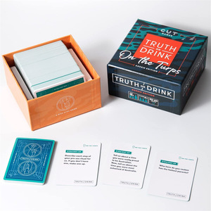 Jeu de cartes Truth Or Drink, édition australienne, jeu de société pour 3 joueurs, à partir de 14 ans, divertissement amusant, jeux de cartes - Product Image 1