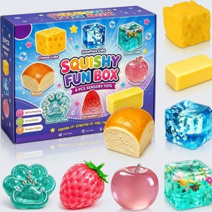 8-Piece Boxed Rubber Maltose Stress-Relief Squeeze Toy <b>Blind</b> Box Set - Product Image 2