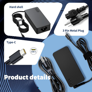 Nouveau <span class=keywords><strong>chargeur</strong></span> USB-C 65W pour ordinateur portable <span class=keywords><strong>Lenovo</strong></span> Thinkpad <span class=keywords><strong>T470</strong></span> T470S T460 E531 E570 E560 L470 L460 L440 Yoga, adaptateur secteur - Product Image 2