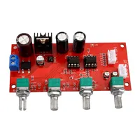 NE5532 Preamp Amplifikatör Kartı HIFI Stereo Ses Tonu Kontrolü Pre-amp Ön Amplifikatör Tiz Orta Kademe Bas Tekli