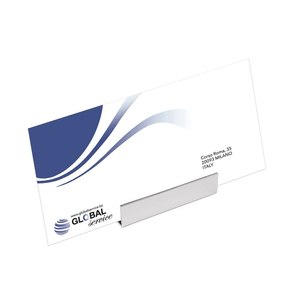 Porte-cartes de visite en métal pour bureau, rangement de bureau, style professionnel - Product Image 3