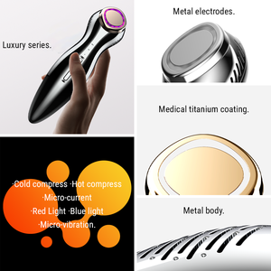 Máquina de Belleza Multifuncional Portátil, Dispositivo de Belleza <span class=keywords><strong>Notime</strong></span> con Vibración, Calor y Frío para el Cuidado Facial en Casa - Product Image 6