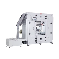 Nueva Máquina de Serigrafía Automática de Alta Velocidad Lingtie LTA-5070 con Alimentación Automática, Curado UV y Rebobinado para Etiquetas y Empaquetado